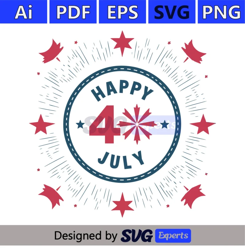 4th Of July SVG Free 12