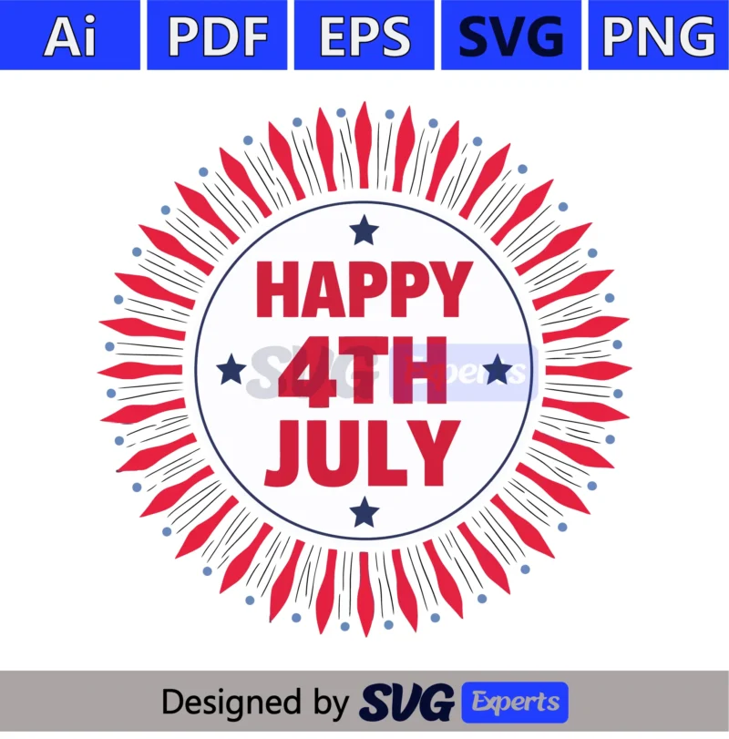 4th Of July SVG Free 15