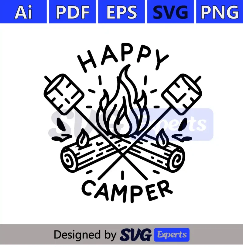 Camping SVG Free