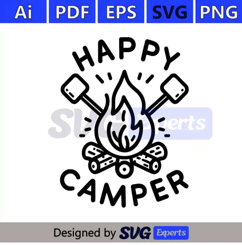 Free Camping SVG