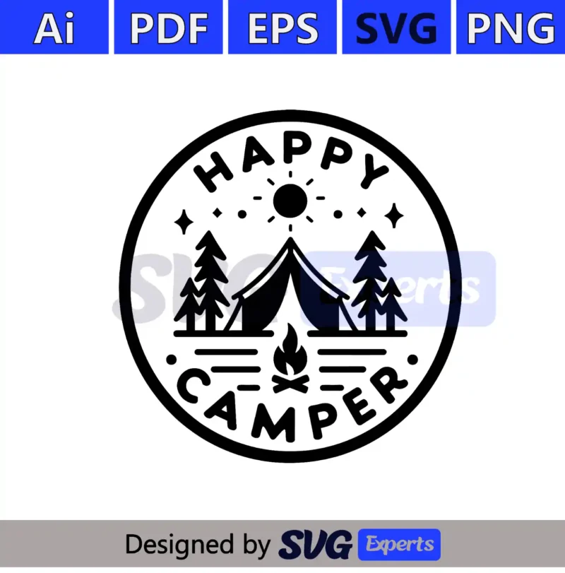 Free Camping SVG Files