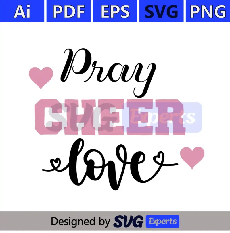 Pray Cheer Love