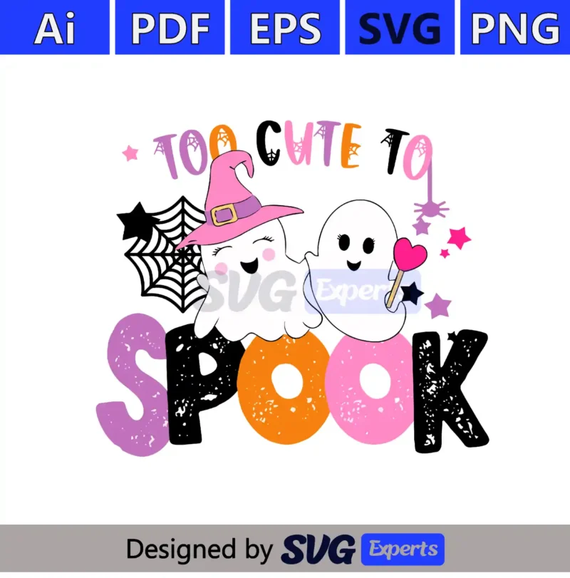 SPOOKY TOO CUTE DESIGN