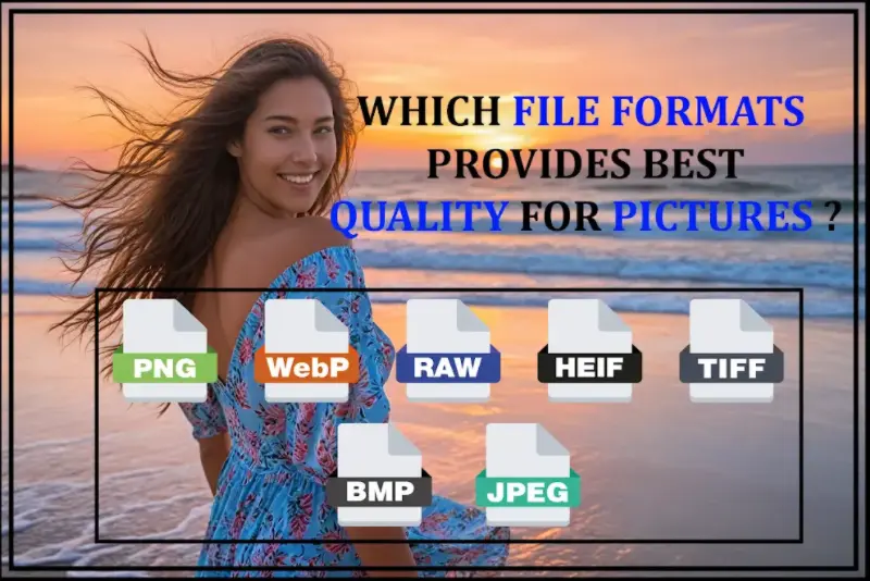 FILE FORMATS PROVIDES BEST QUALITY