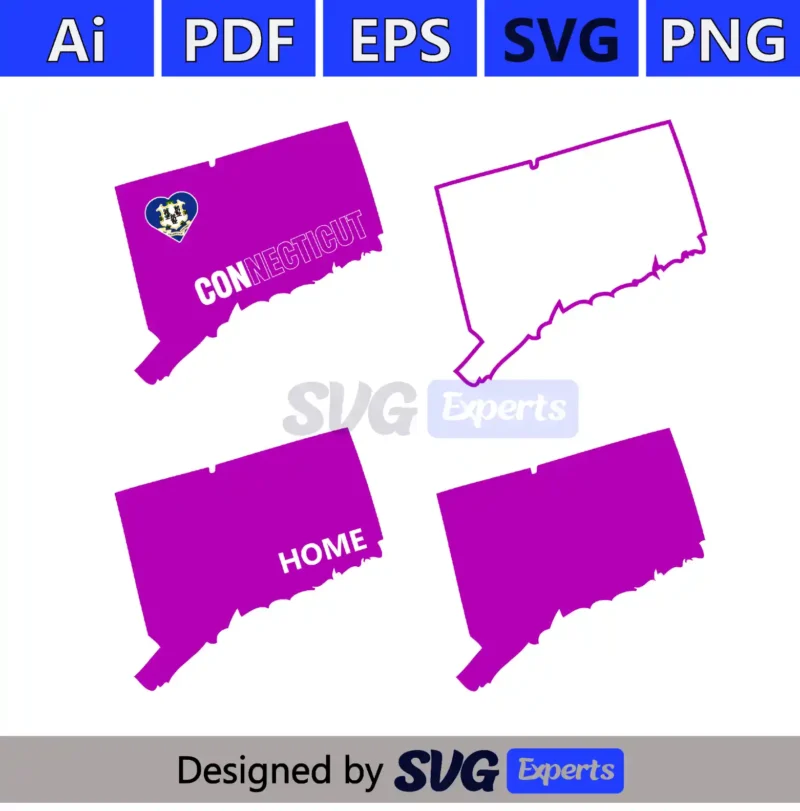 States SVG | Connecticut