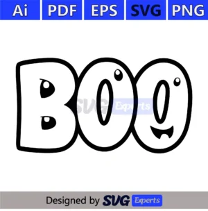 Halloween Boo SVG