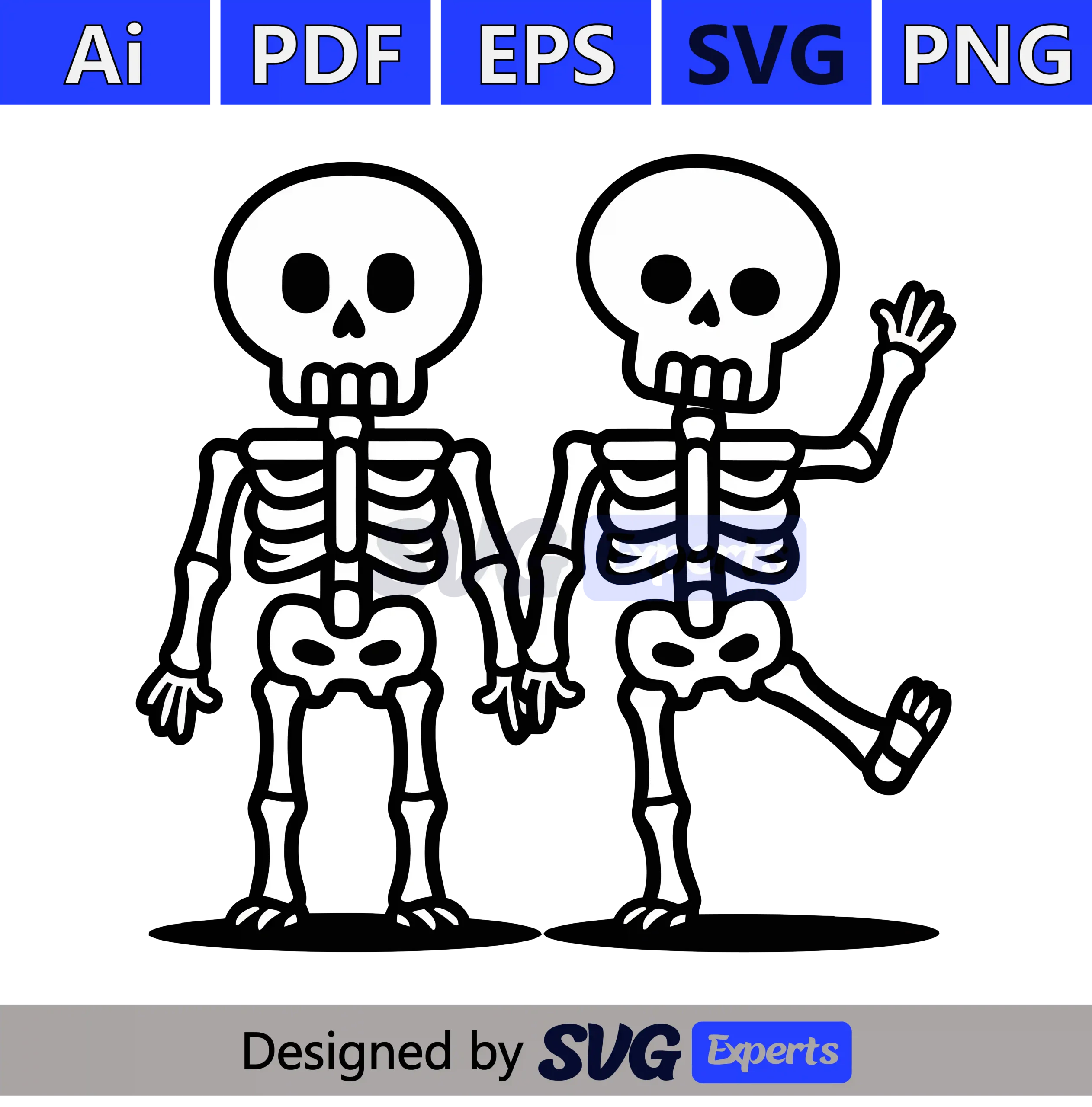 Halloween Skeleton SVG