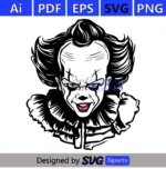 Pennywise SVG Free