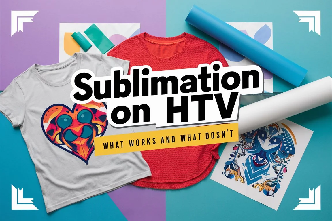 What HTV can you sublimate on